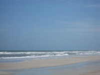 shuttle launch from St Augustine Beach