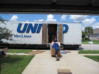 moving the crate with the mill