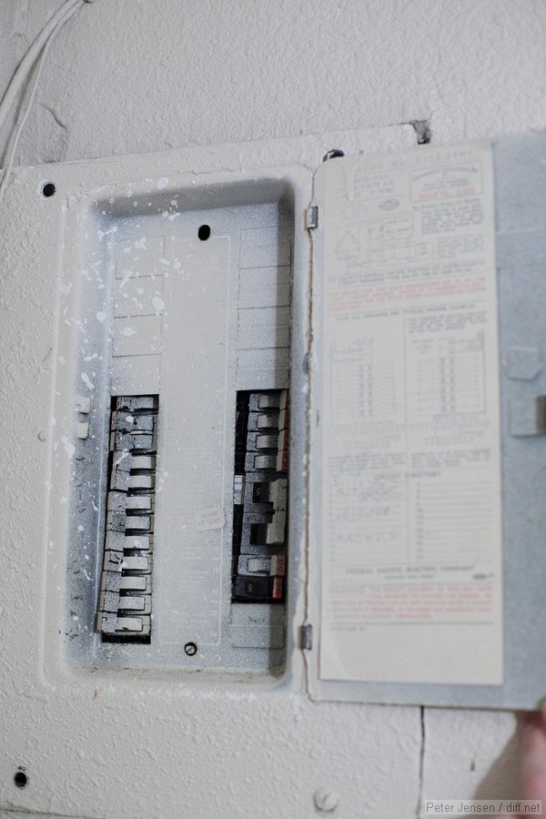 while you're at it, go ahead and shoot those breakers with a few coats of paint. I'm sure it won't hurt anything.