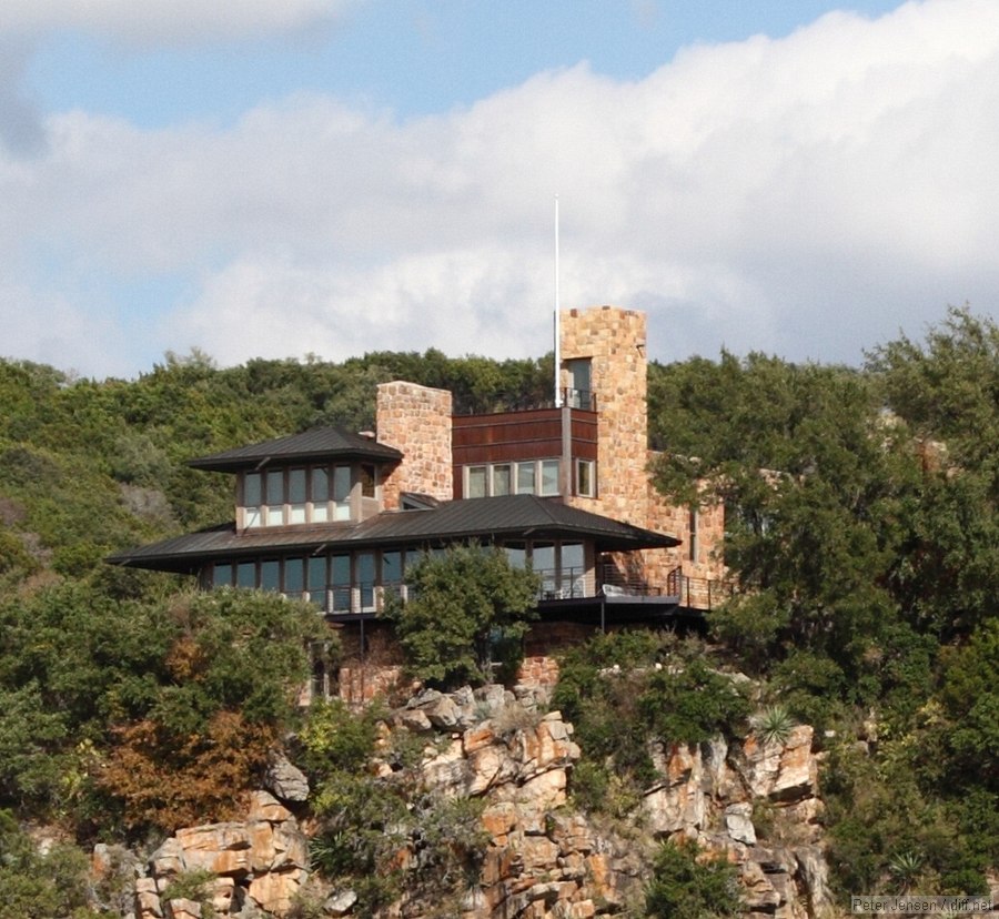 modest house