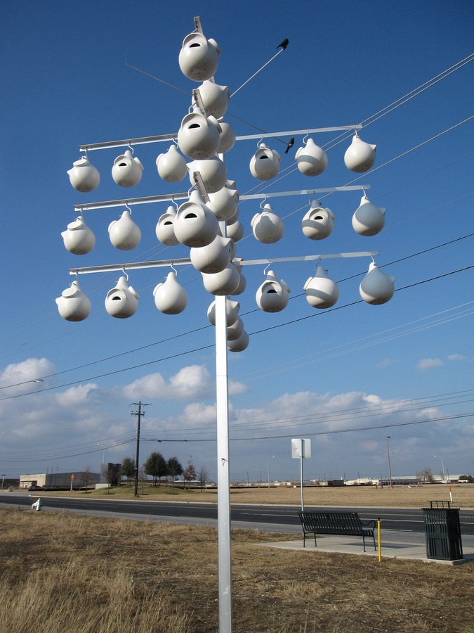 Texas Parks and Wildlife bird houses