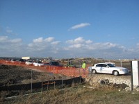 getting the mud rinsed off vehicles on the way out of the job site