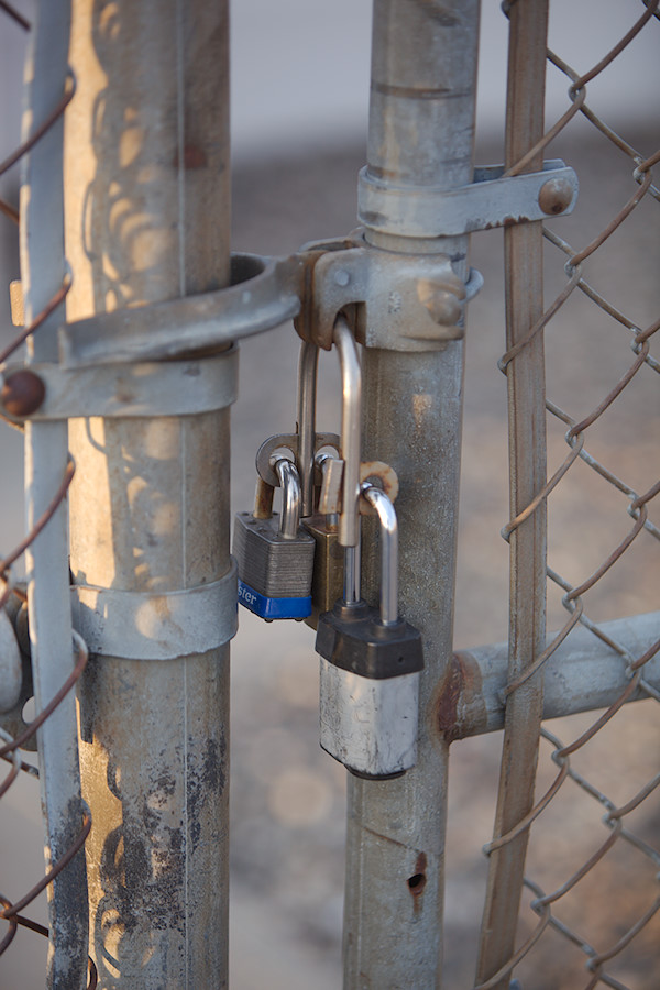 elegant lock chaining