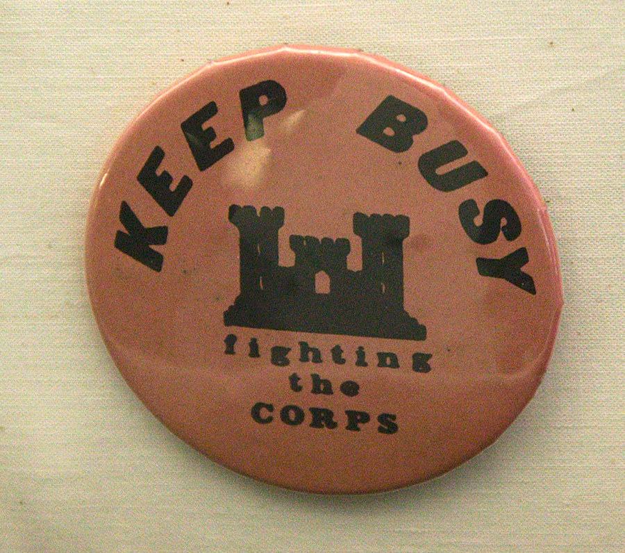 KEEP BUSY fighting the CORPS