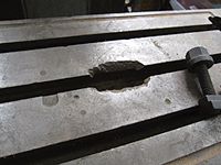 pull-out on an old Bridgeport