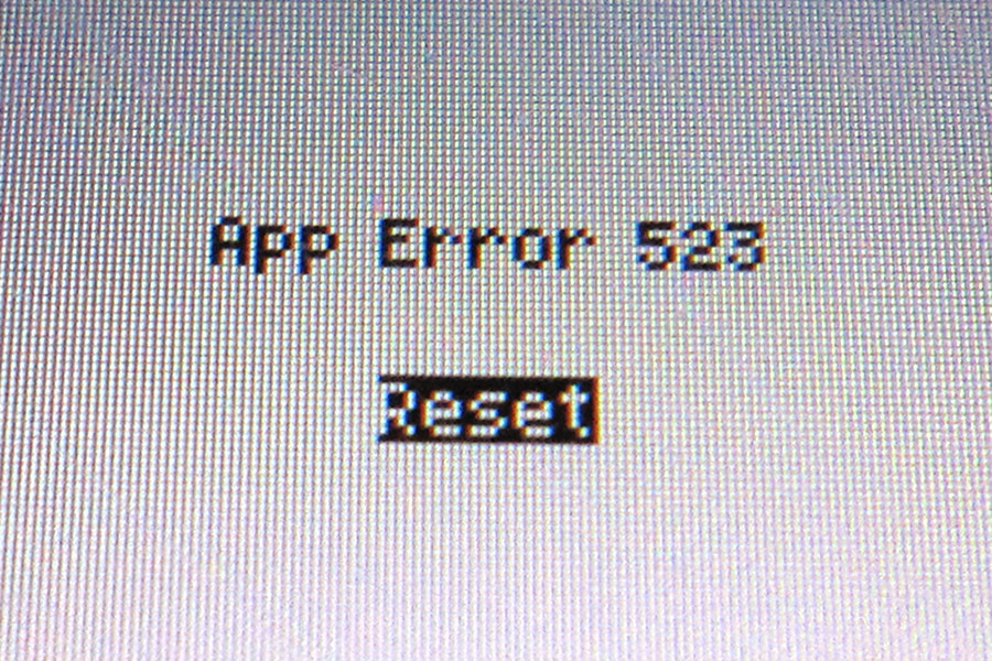 The start of every good morning - a blackberry crash.