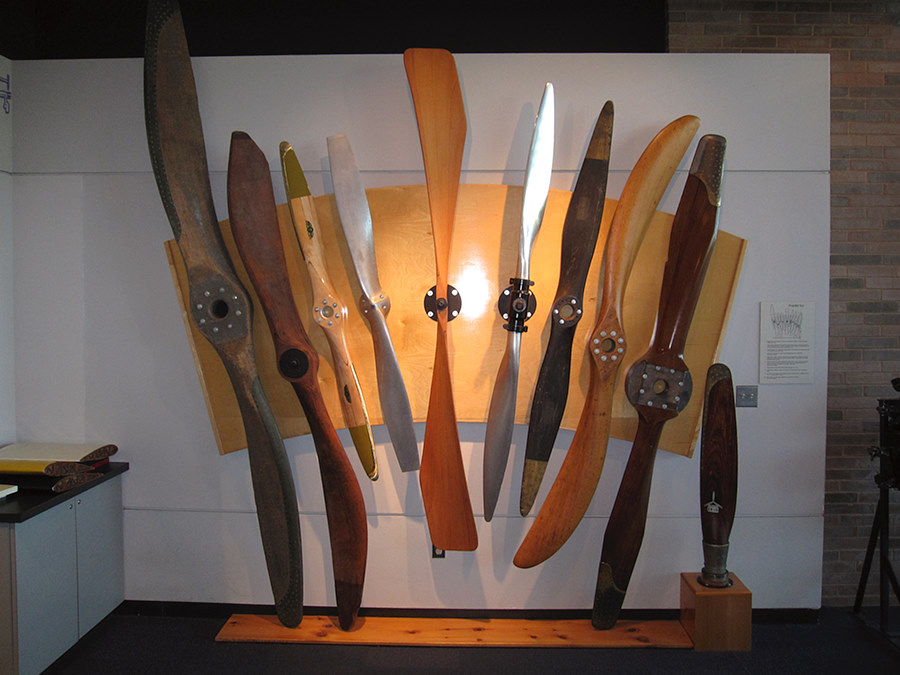 cool propeller exhibit