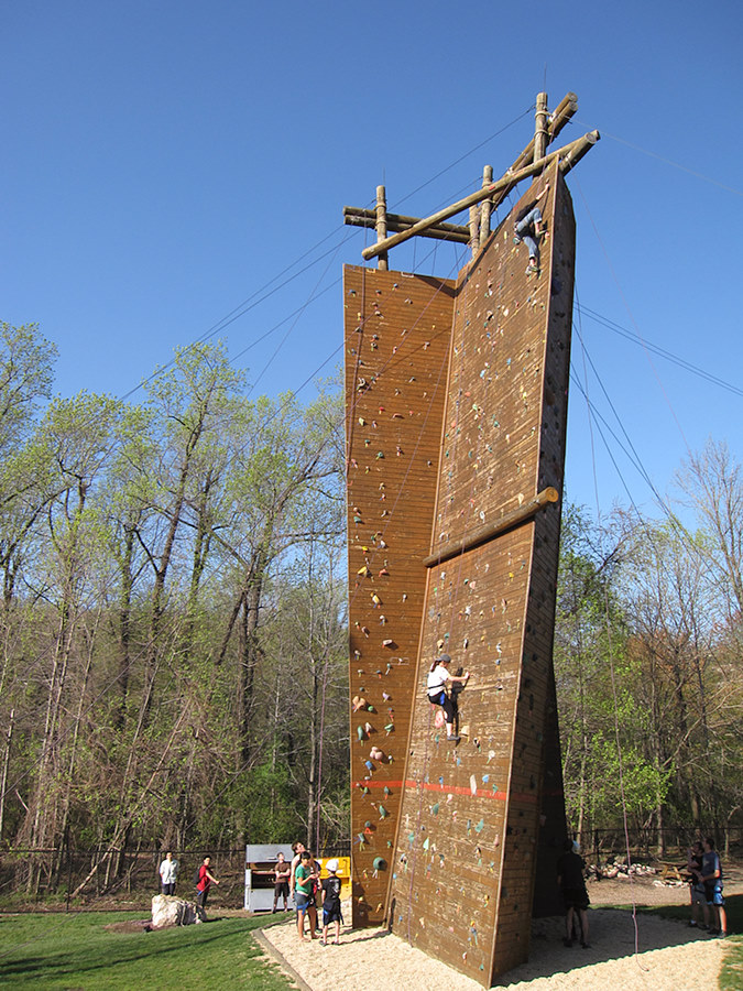 UMD College Park climbing tower