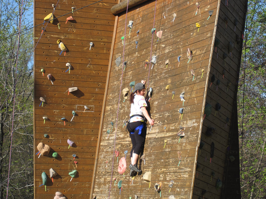 UMD College Park climbing tower