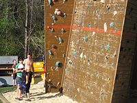 UMD College Park climbing tower