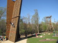UMD College Park climbing tower
