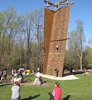 UMD College Park climbing tower
