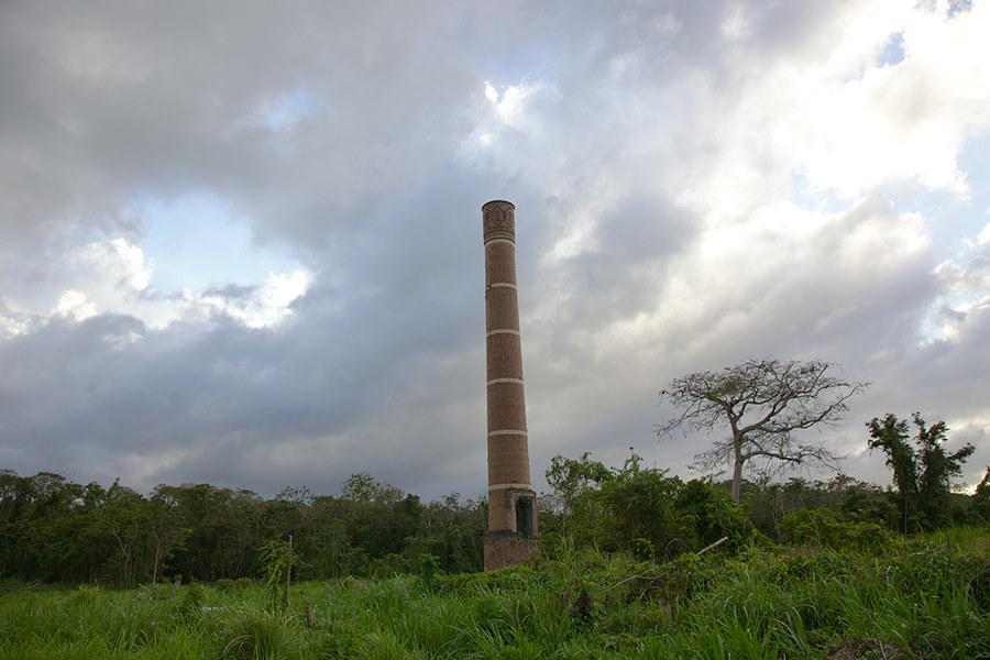 old smoke stack - no idea what from