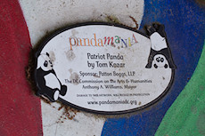 Patriot Panda by Tom Kozar