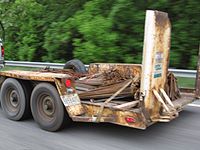 large load of rebar