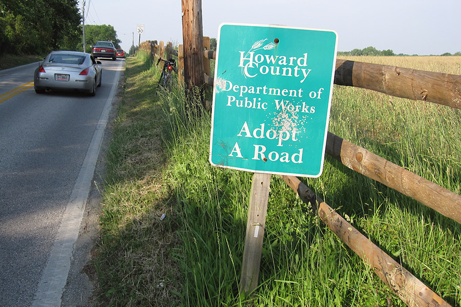 pretty much the worst road to ride on - no space or shoulder, fast cars, blind corners, and a giant pollinating field upwind.