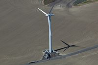 wind turbine opened up