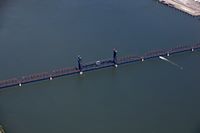 Columbia River railroad bridge