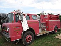 Granby Fire Dept Engine 2 has seen better days