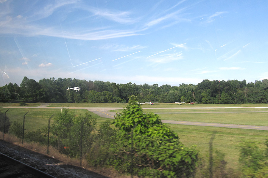 police helo landing at College Park airport