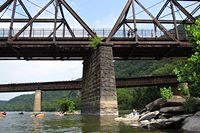 bridge spectators