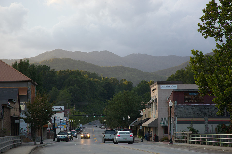 downtown Bryson City