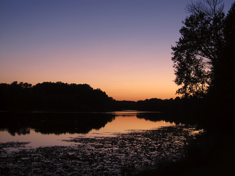 Centennial Park at sunset