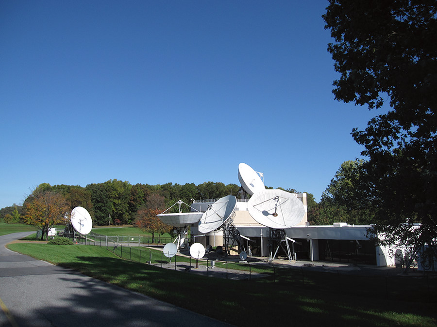 Intelsat ground station