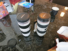 awesome gift - EF70-200/2.8L IS lens cup