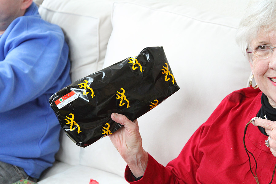 Mike's awesome wrapping paper