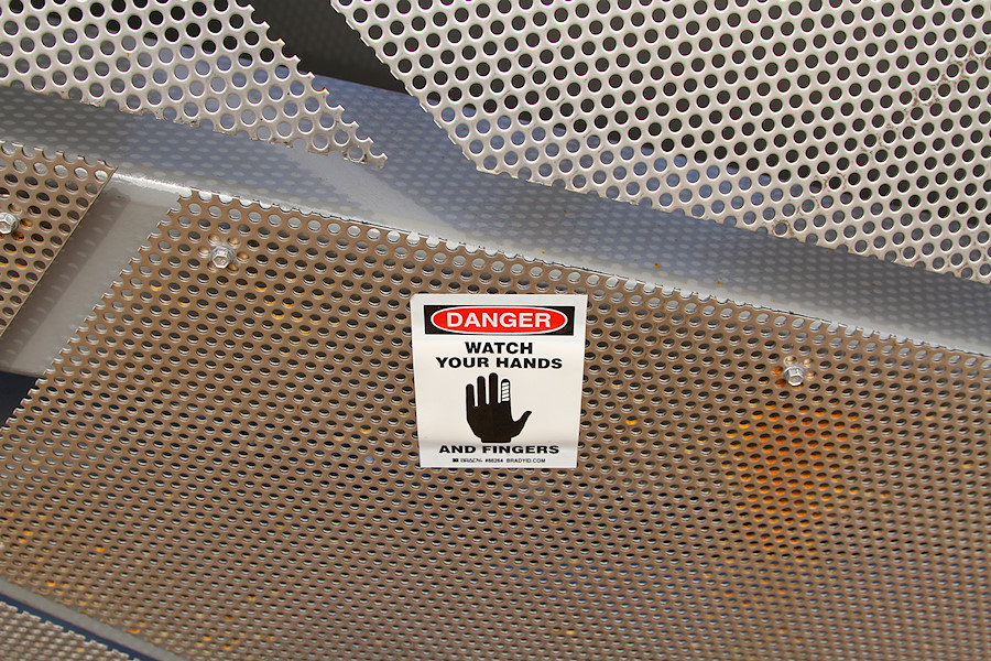 This part of the otherwise awesome park clearly did not undergo a design review - those edges were ridiculously sharp.