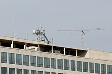 just your standard antenna farm on the roof