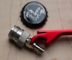 modified conference freebie in to SMA wrench beer opener