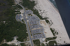 pretty big crowd at Assateague