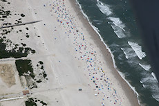 beach at Assateague