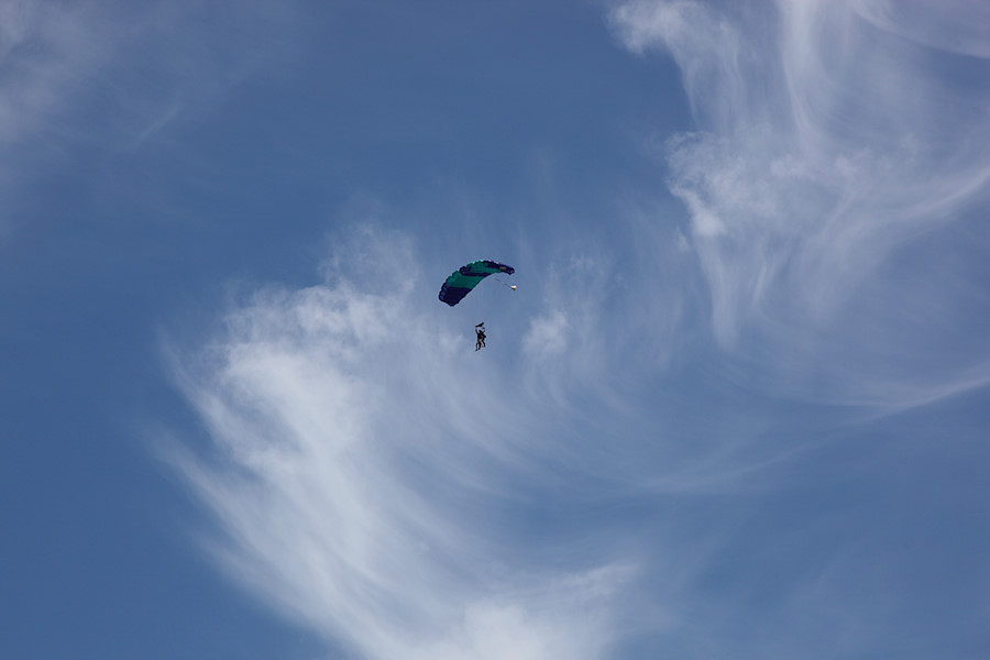 skydivers