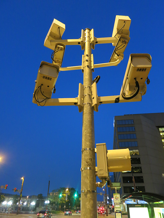 just your standard pole of urban enforcement