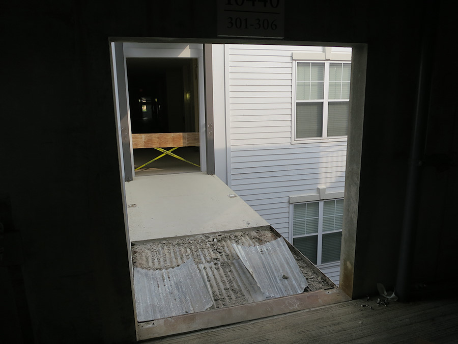 nice safe conditions at my apartment complex