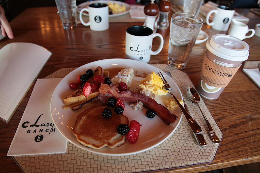 a typical light breakfast