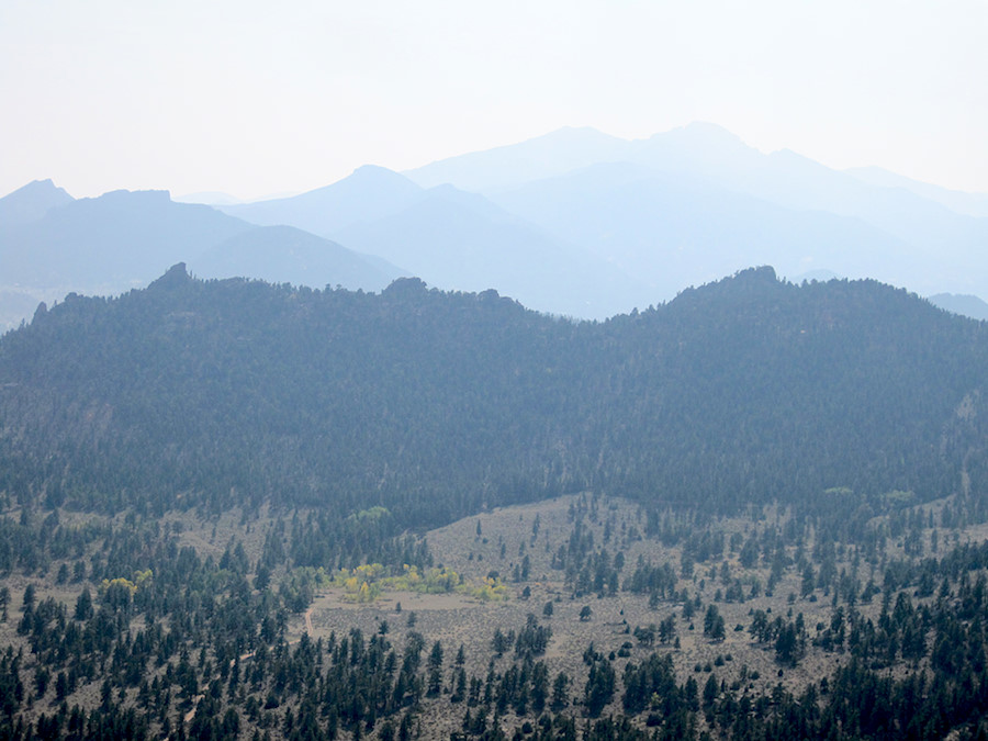 smoke from wildfires