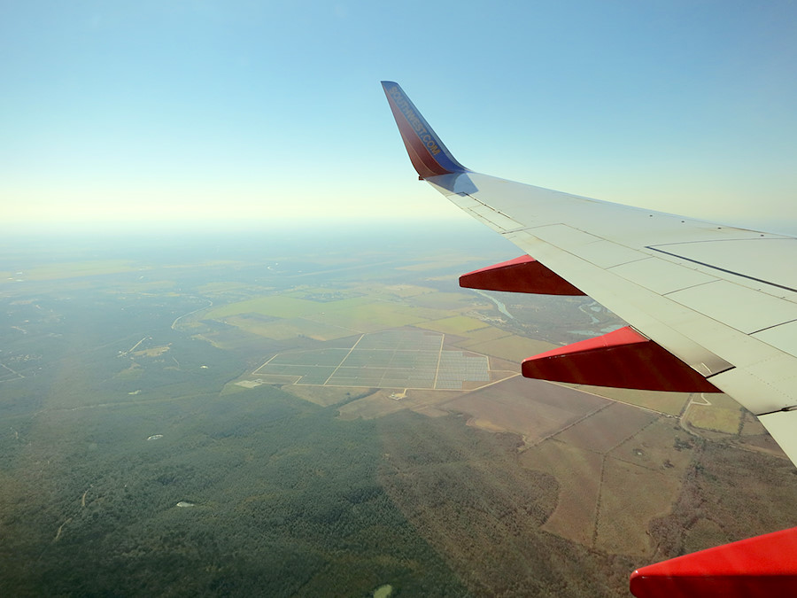 30 MW solar farm outside of Austin covering 320 acres