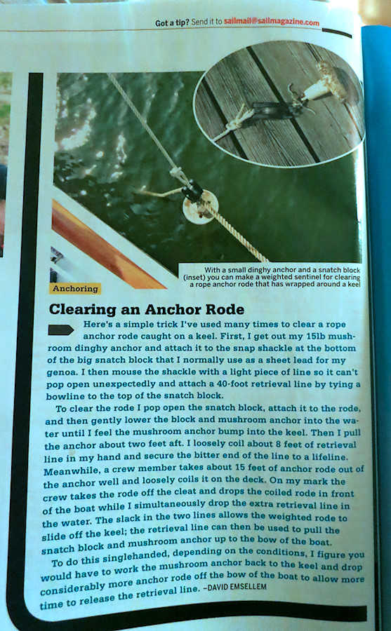 This guy clearly wanted to use all of the sailing vocabulary he had.