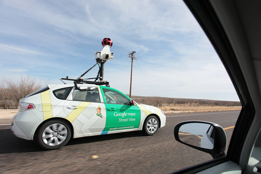 Google maps Street View car