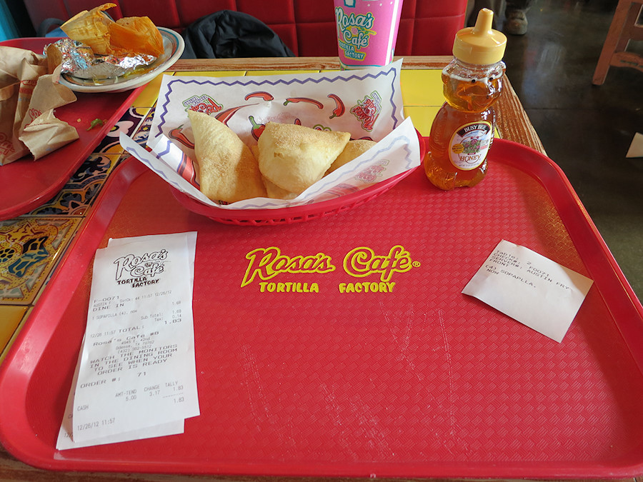 Rosa's Cafe in Odessa, TX - fast, cheap, delicious, and authentic