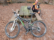 my ride - a Trek Superfly AL100 29er rented for $40. Sweet riding bike!