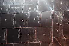 Discovery heat shield tiles