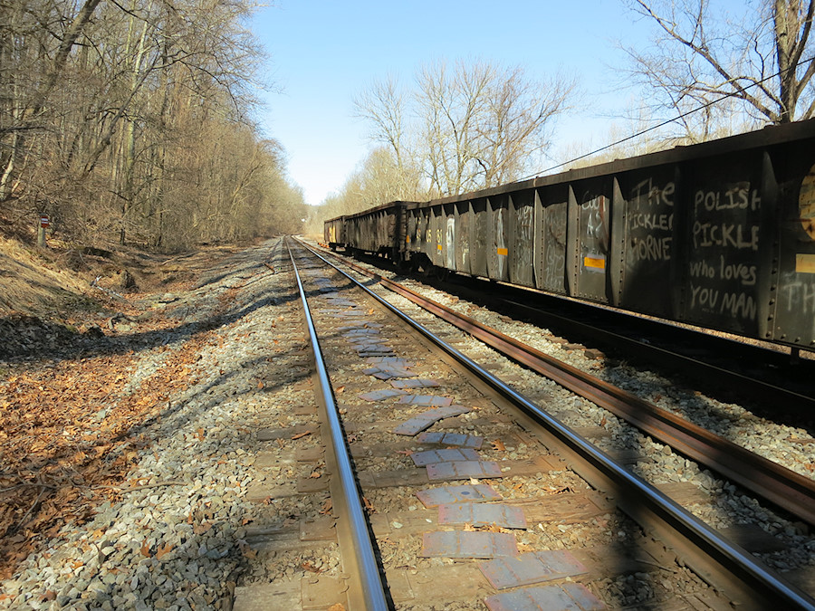 looking west toward Ellicott City