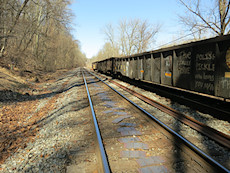 looking west toward Ellicott City