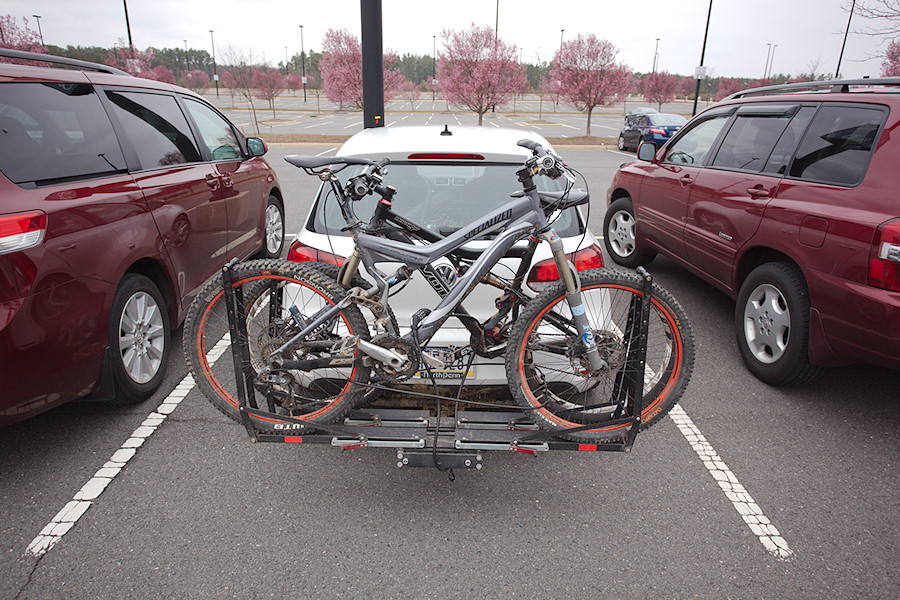 nice bikes and a nice rack
