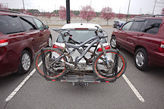 nice bikes and a nice rack